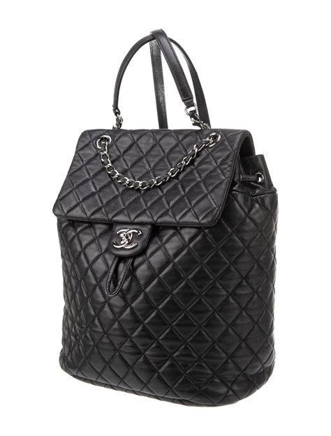 chanel quilted urban spirit usd price|real real chanel backpacks.